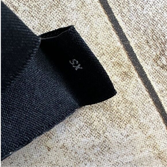 SKIMS waffle scoop bra in onyx black size xs - Picture 7 of 9